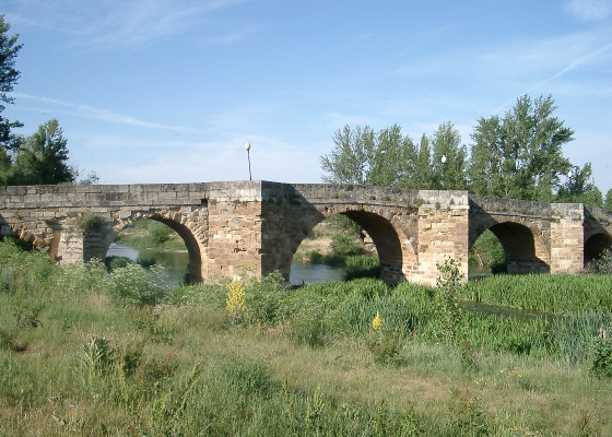 bridge over the rio Cea