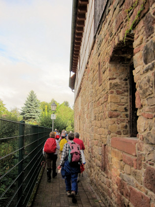 Klingenmünster, monastery wall