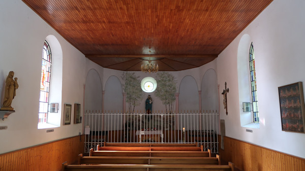 Chapelle, vue intérieure