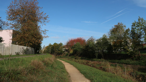 Jakobsweg entlang dem Kanal
