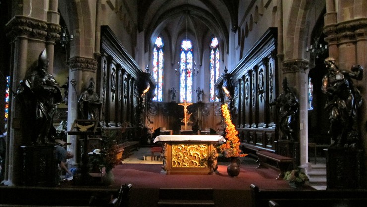 Église Saint-Nicolas, chœur