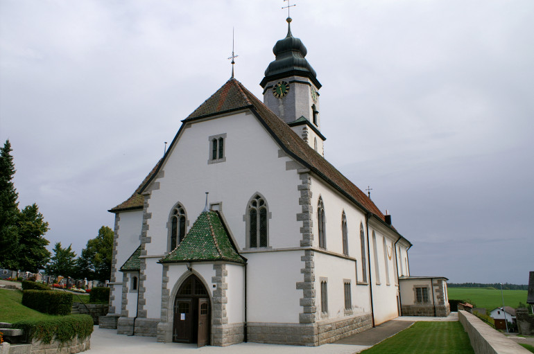The church of Sankt Fides in Grafenhausen