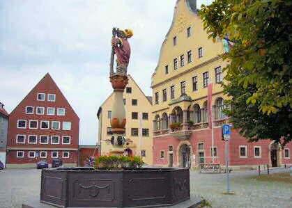 Schw�rhaus with Christopherus Fountain