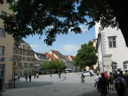 Marien square in Ravensburg