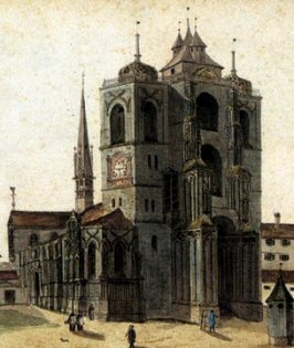 Western front Münster Constance in 1819
