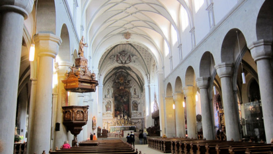 Cathédrale de Constance, vue intérieure