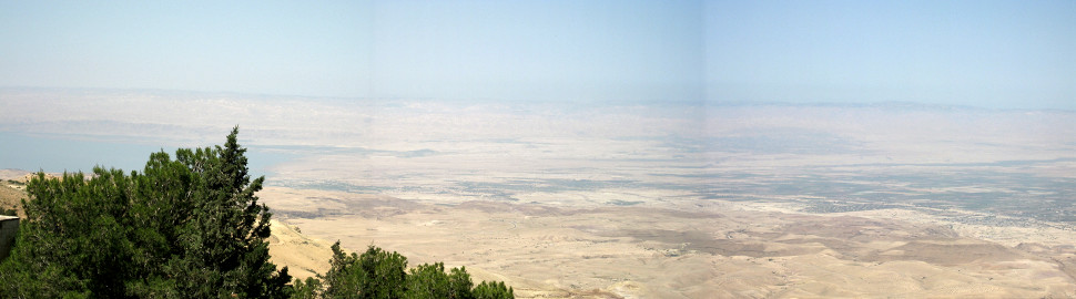 Vue du mont Nébo