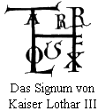 Signum Lothar III