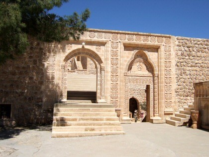 entrance to the monastery
