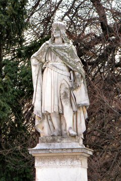 Henri II Jasomirgott, monument sur la place de l'Htel de ville