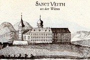 Stich von G. M. Vischer vom Ober Sankt Veiter Schloss