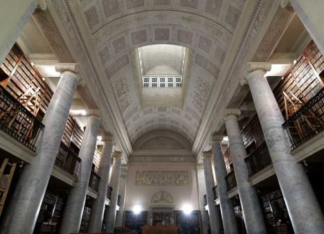 Library in the Schottenstift by Joseph Kornhäusel