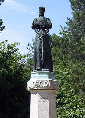 Statue de l'impératrice Elisabeth en Gödöllö