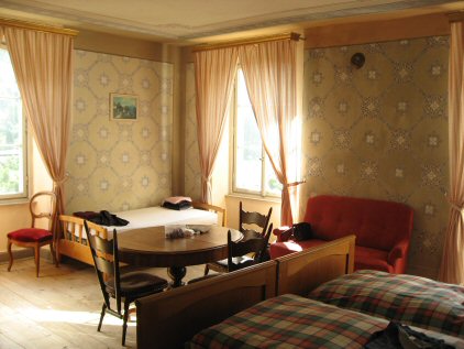 Zimmer im Hotel Bregaglia
