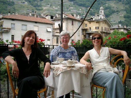 Susan, Vreni et Vera  Chiavenna