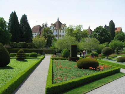 Salem, jardin baroque