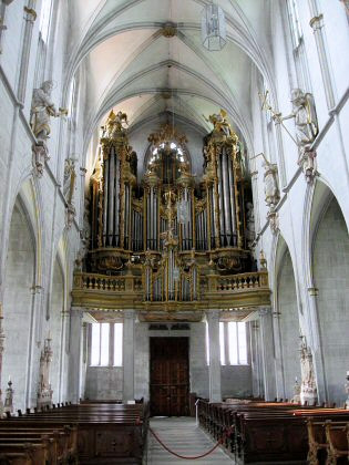 Orgel in der Klosterkirche Salem