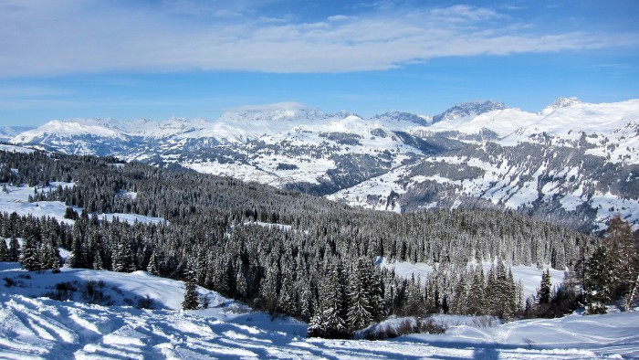 Bündnerland im Schnee