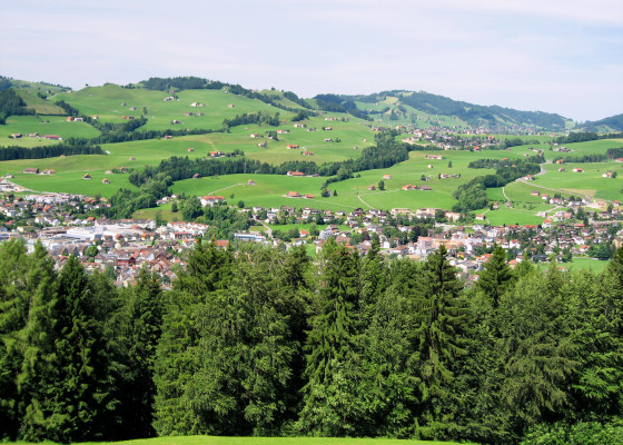 Blick auf Appenzell