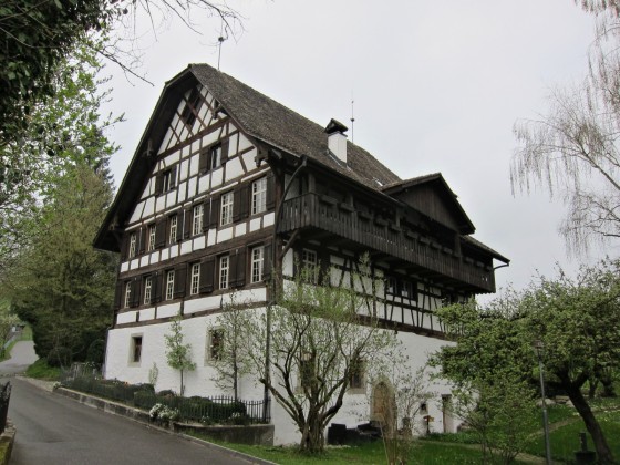 Weyermühle, historisches Riegelhaus