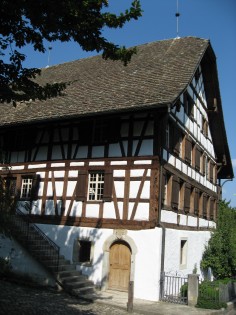 Weyermühle, historisches Riegelhaus