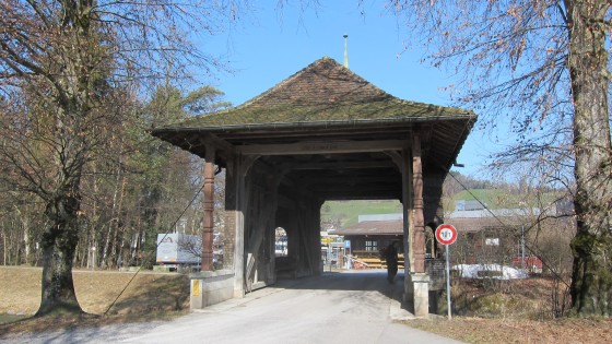 Brücke aus dem 19 Jh. über den Aabach
