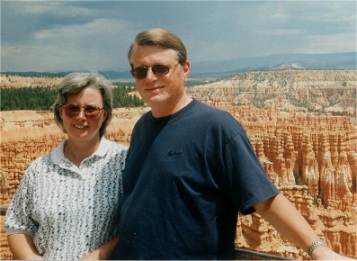 Vreni und Gerhard am Bryce Canyon
