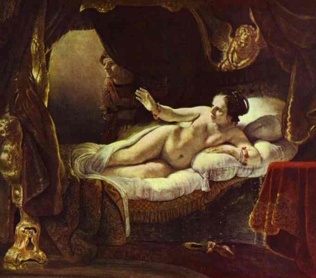 Danaë from Rembrandt