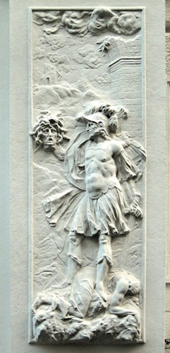 Perseus und Medusa, Wien Himmelpfortgasse