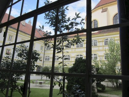 courtyard of the cloister