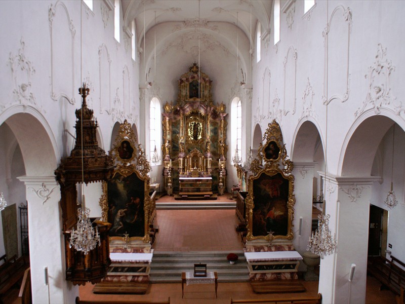 Blick von der Orgelempore
