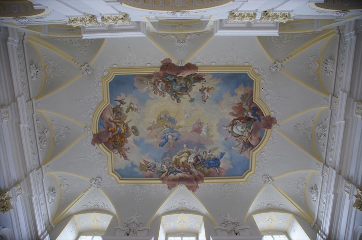 Fresque au plafond de Bartolomeo Altemonte