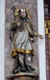 St Martin Erbach, Nepomuk