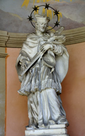 Johannes Nepomuk Statue in Seitenstetten