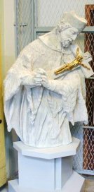 Nepomuk Statue im Bezirksmuseum Liesing
