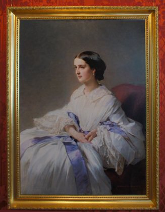 Painting by Winterhalter (Countess Olga Esperovna Shuvalova)