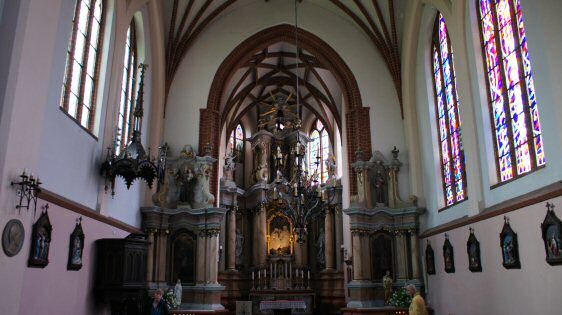 Annenkirche, Interior view