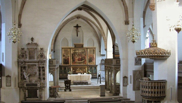 Reformationsaltar in der Stadtkirche Wittenberg
