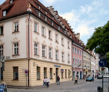 Straubing Baroque houses