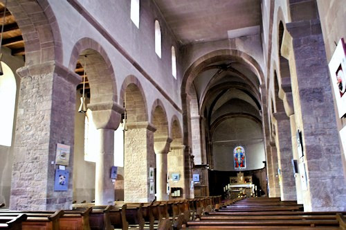 Surbourg Saint Arbogast, interior view