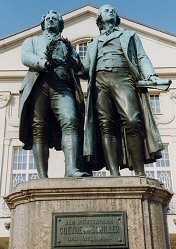 Monument à Goethe et Schiller