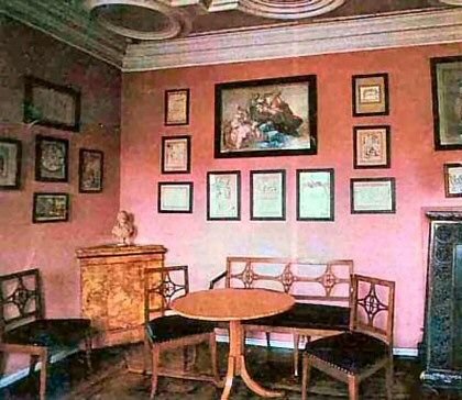 Goethe Haus roter Salon