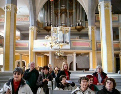 l'orgue de l'église Herder