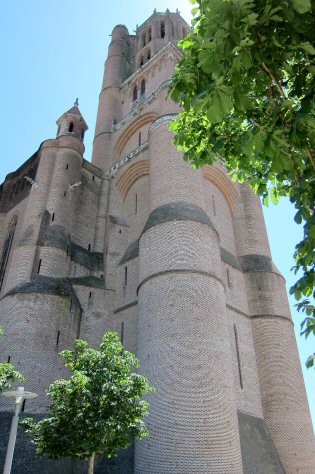 Sainte-Cécile Cathedral steeple in Albi