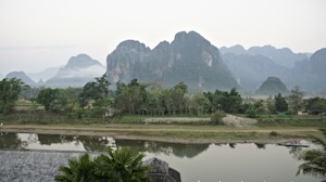Nam Xong river, Laos