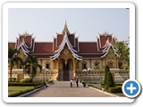 Temple at Wat Pha That Luang