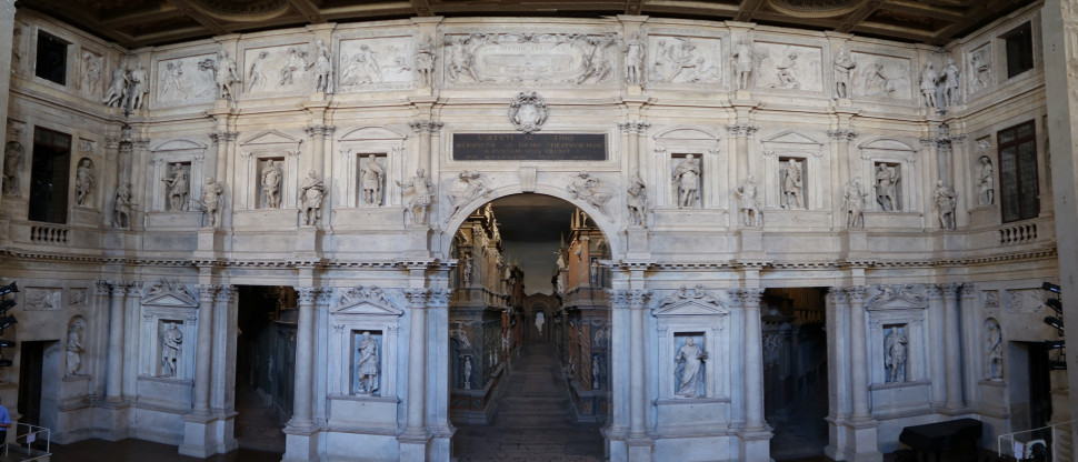 Teatro Olympico à l'intérieur