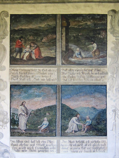 Fresken linke Seite