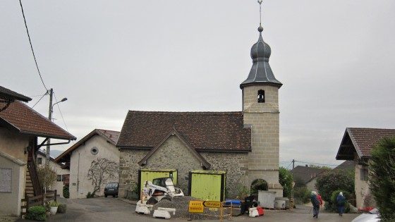 Chapelle Saint-Jacques dans le village de Charly