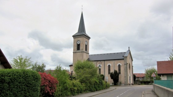 L'église de Neydens